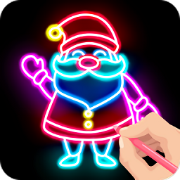 绘制发光圣诞正版