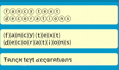 Fancy text for whats.花样文字v1.7截图