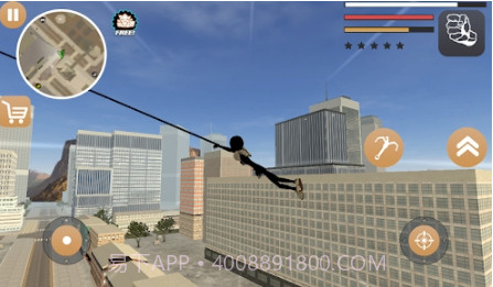 火柴人绳索英雄2v2.5.197截图