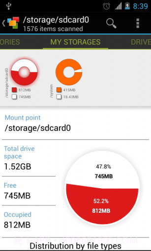 文件管理 My Device Storage Analyzev1.22截图