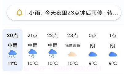 天气预报灵v1.10截图