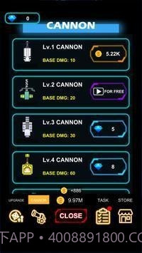 大炮防御科幻闲置v2.3.19截图