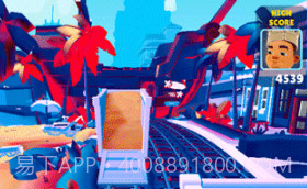 地铁跑酷根灿魔改夏威夷v3.06.12截图