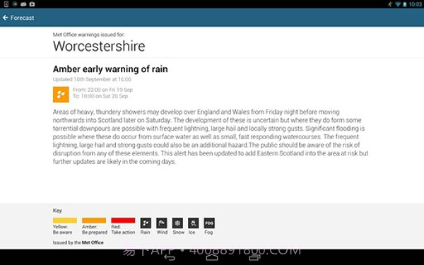 BBC Weather1.4.7截图