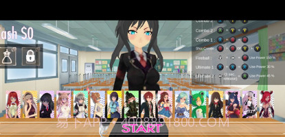 高中女生战斗模拟器v19.17截图