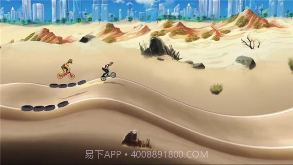 疯狂自行车越野赛手机版1.4截图