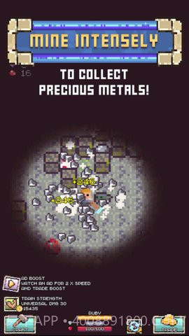 小小口袋矿工v1.100截图