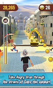 愤怒奶奶跑酷1.5截图