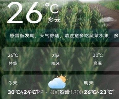 红叶天气v1.0.18截图