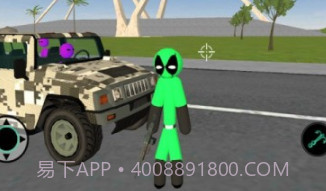 绿棍火柴人绳索英雄v1.22截图