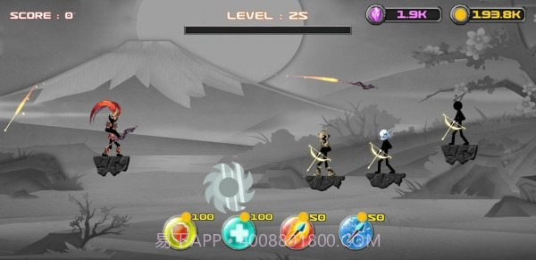 火柴人的弓斧矛截图2 火柴人的弓斧矛截图2