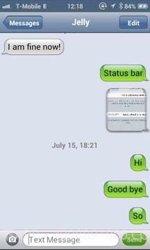 iOS7状态栏截图2 iOS7状态栏截图2