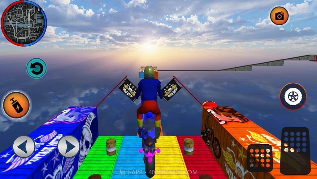 蜘蛛摩托车截图2