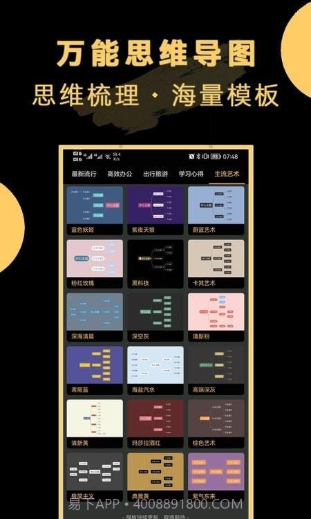 万能思维导图截图1