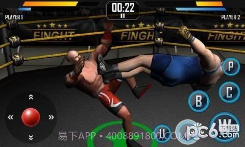 真实摔跤截图2