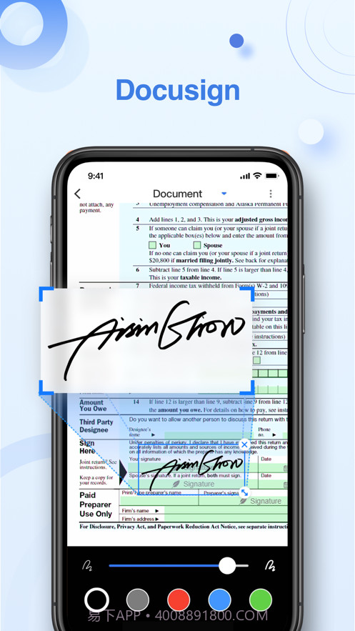 PDF电子填写和签名截图1 PDF电子填写和签名截图1