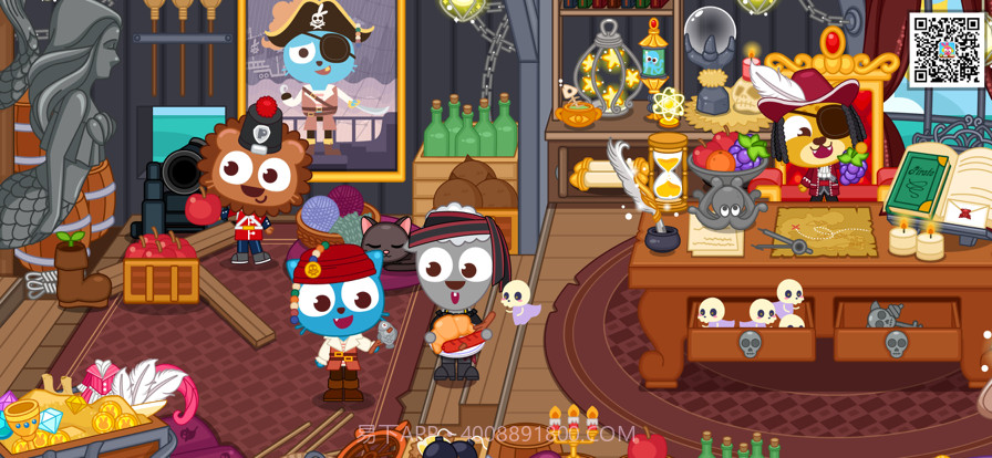 泡泡小镇:海盗大冒险截图3 泡泡小镇:海盗大冒险截图3