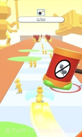 蚂蚁疯狂酷跑截图2