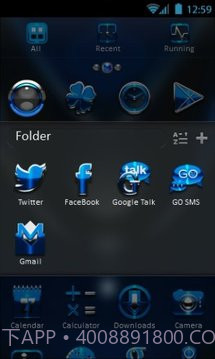 Go Launcher EX - Spirit Theme截图3