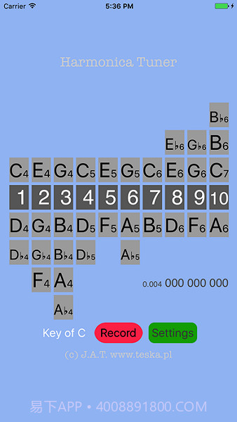 口琴调谐器截图3 口琴调谐器截图3