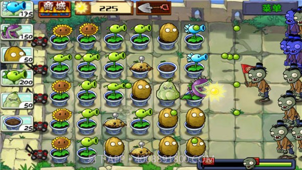 植物大战僵尸长城版截图1 植物大战僵尸长城版截图1