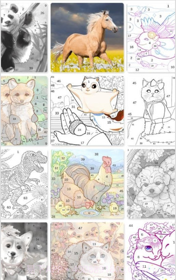 开心涂色书截图4