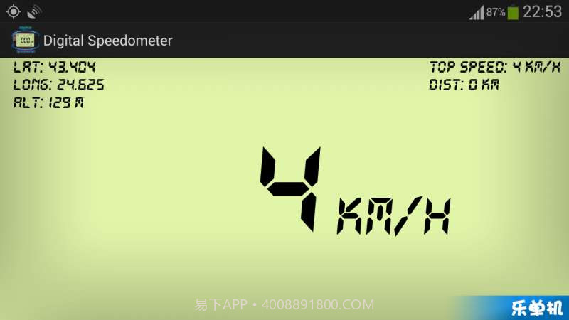 的数字化GPS测速仪截图3 的数字化GPS测速仪截图3
