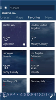 微软天气截图1 微软天气截图1