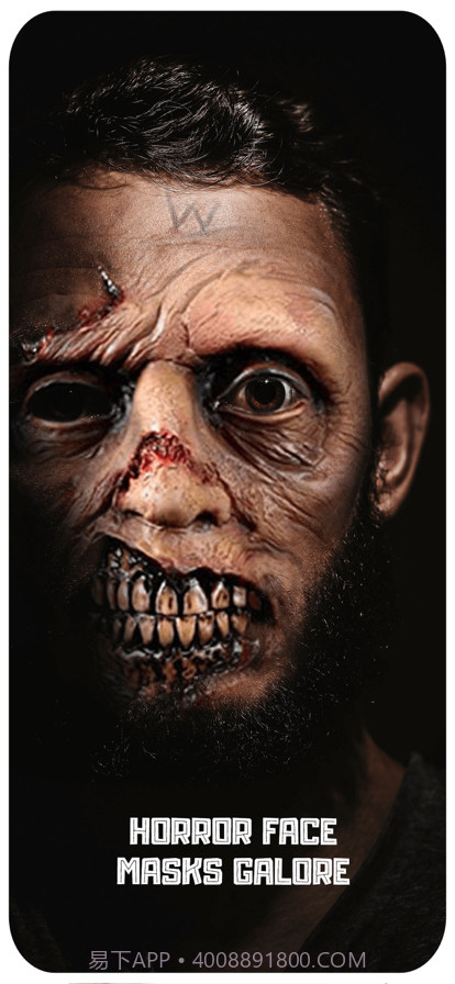 可怕的面具自拍相机截图5 可怕的面具自拍相机截图5