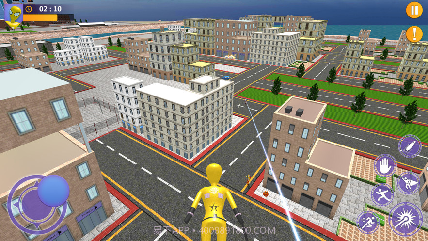 火柴人大作战绳索英雄截图2