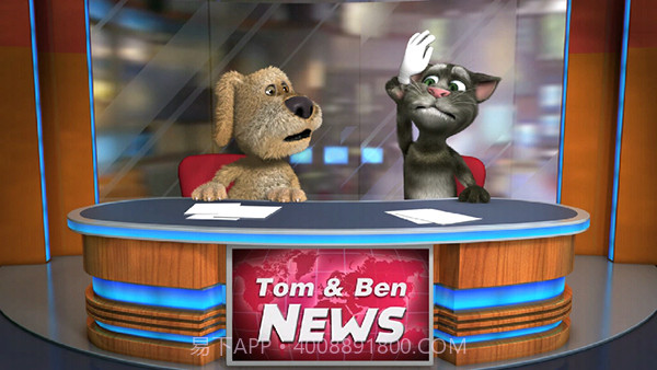 会说话的汤姆和本播报新闻截图1
