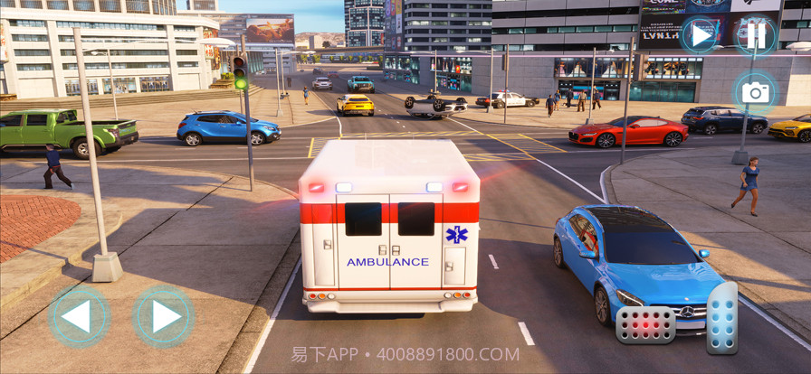 救护车紧急情况救援模拟截图4