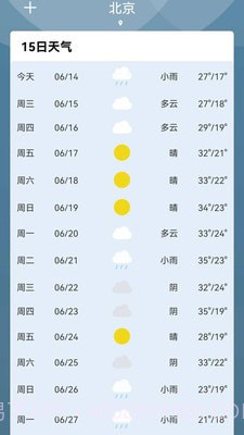 夏荷天气截图2 夏荷天气截图2