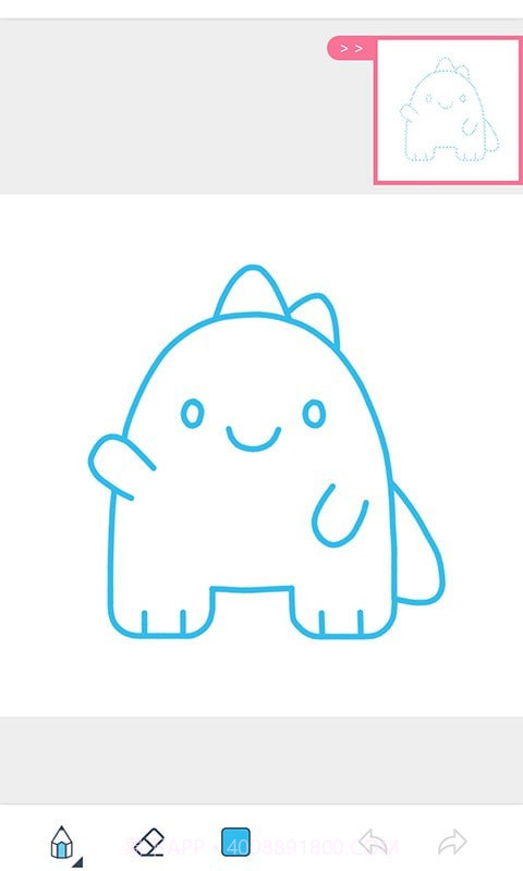 漫芽糖简笔画截图2