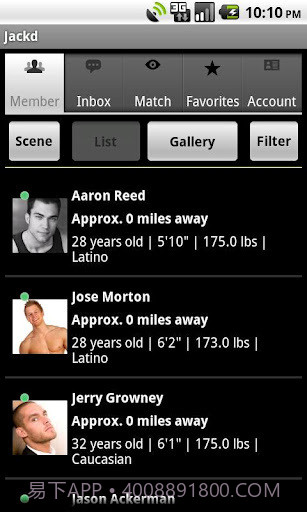 同志交友 Jackd截图1 同志交友 Jackd截图1