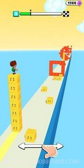 彩块冲浪者截图4