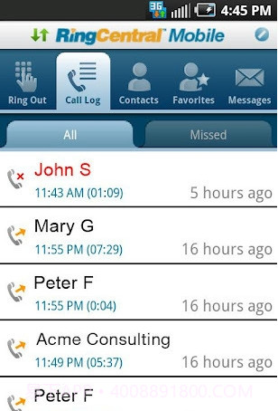 RingCentral截图1 RingCentral截图1