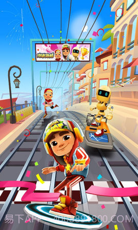 地铁跑酷摩纳哥(Subway Surf)截图1 地铁跑酷摩纳哥(Subway Surf)截图1
