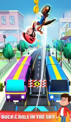 小轮车跑酷截图1 小轮车跑酷截图1