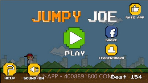 疯狂的乔伊 Jumpy Joe截图1 疯狂的乔伊 Jumpy Joe截图1