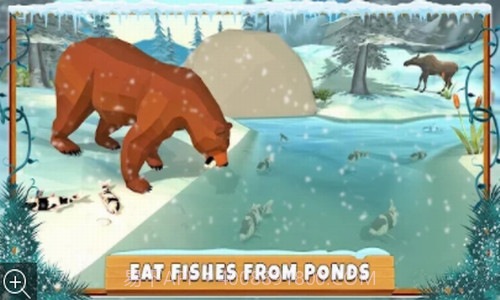 北极熊生存模拟器截图1 北极熊生存模拟器截图1
