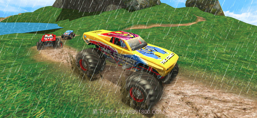 怪物卡车越野果酱截图5
