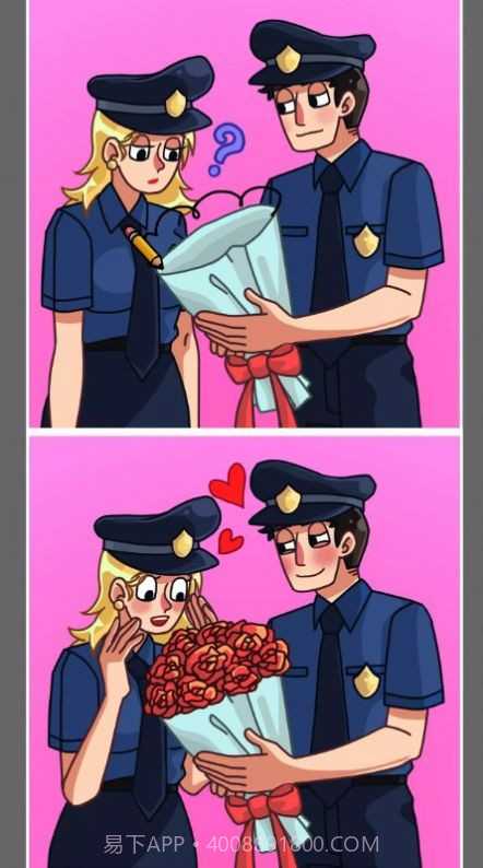 绘制警察拼图截图3