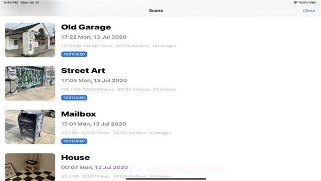 3dScannerpro安卓截图3