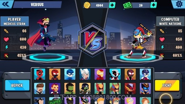 火柴人英雄勇士之战截图2 火柴人英雄勇士之战截图2