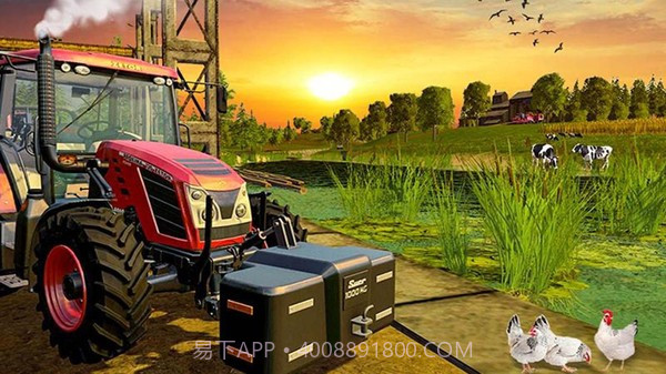 手推拖拉机模拟驾驶截图1