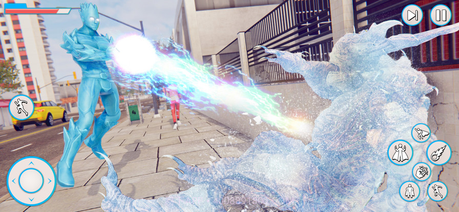 冰超级英雄犯罪城市截图1