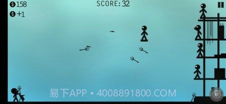 火柴人格斗刀击截图1