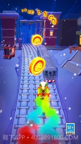 地铁跑酷海底世界(Subway Surf)截图2 地铁跑酷海底世界(Subway Surf)截图2