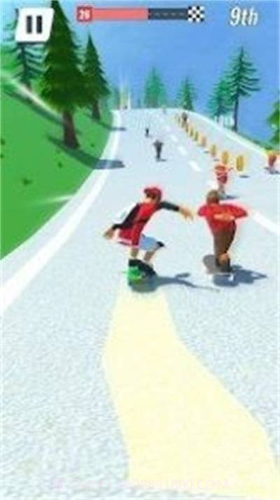 滑板蜿蜒的道路截图3 滑板蜿蜒的道路截图3